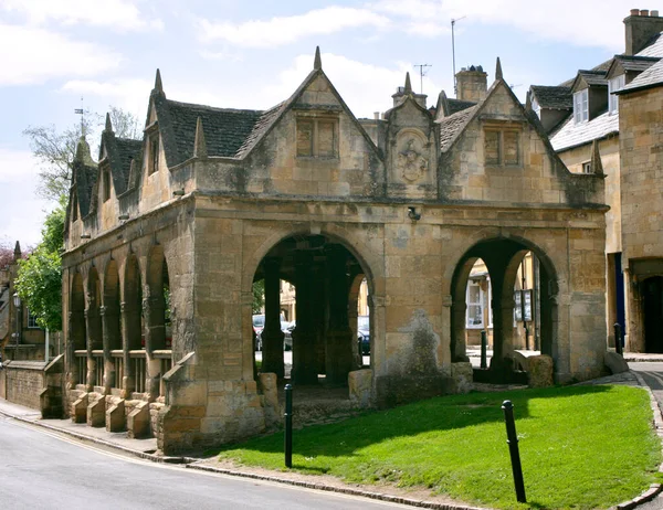 Quaint Market Hall Chipping Campden Gloucestershire Cotswolds — Stock Photo, Image