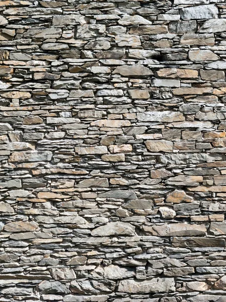 Lake District Stone Barn Wall Full Frame Texture Background — Stock Photo, Image