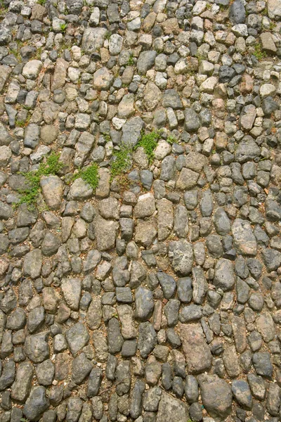 Traditional Cobble Paving Surface Texture Background — Stock Photo, Image