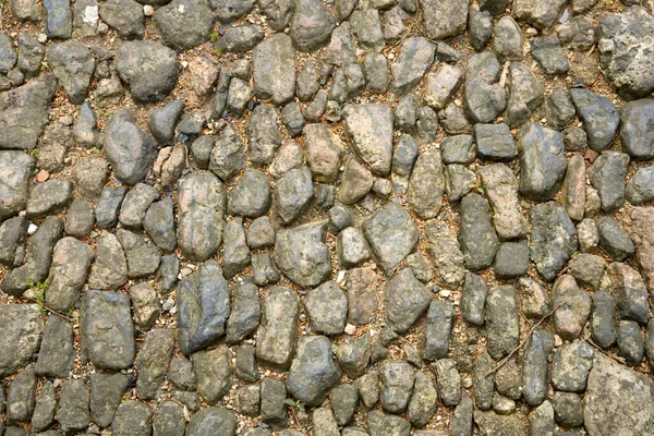 Traditional Cobble Paving Surface Texture Background — Stock Photo, Image
