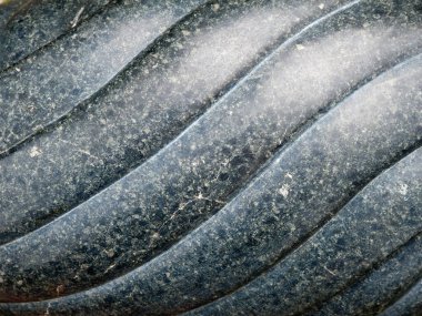 Oyulmuş mermer dalga deseni