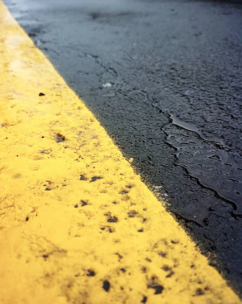 Segnaletica Stradale Caso Pioggia — Foto Stock