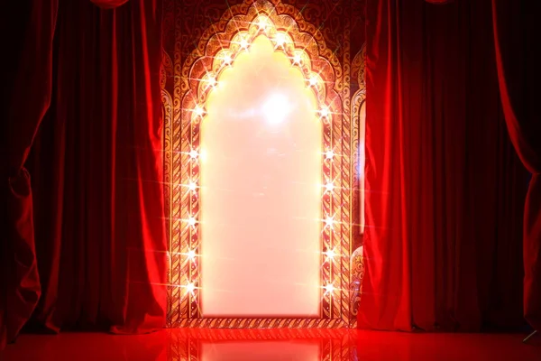 Concept Stage Van Het Beroemde Cabaret Parijs Moulin Rouge — Stockfoto