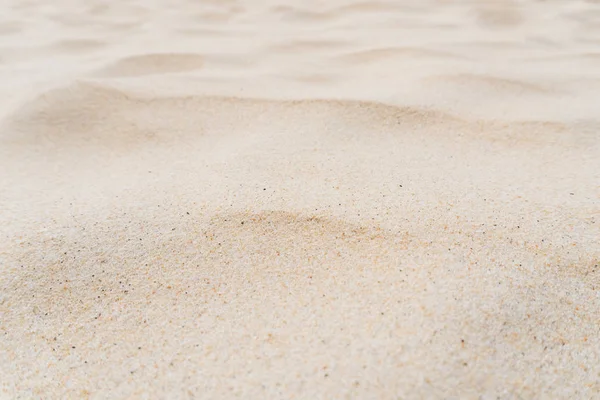 Kopieren Sie Raum Von Sandstrand Textur Abstrakten Hintergrund Sommerurlaub Und — Stockfoto