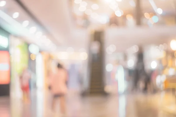 Verschwommen Menschen Fuß Einkaufszentrum Mall Abstrakten Hintergrund Kopierraum Des Geschäftsreisekonzepts — Stockfoto