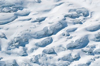 Doğal kış seasson, manzara arka plan toprağa karda