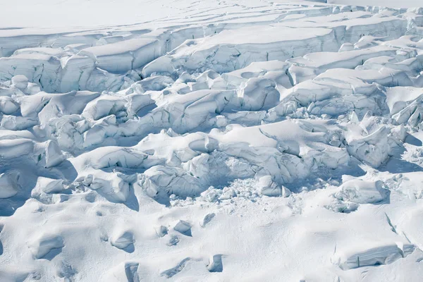 Neve Ghiacciata Stagione Invernale Terra Sfondo Texture — Foto Stock