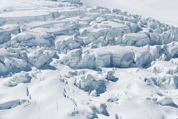 Stagione Invernale Neve Suolo Sfondo Texture Paesaggio Naturale — Foto Stock