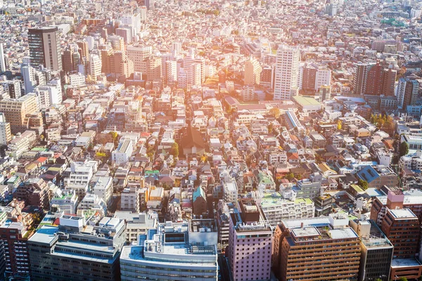 東京レジデンスエアビュー日本の街並みのダウンタウン — ストック写真