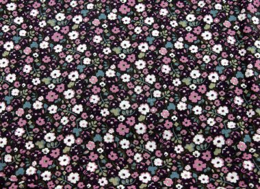 Çiçek kumaş desenli arkaplan
