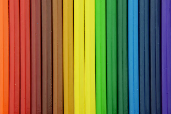 Color Pencils Colorful Gradient Background — Stock Photo, Image