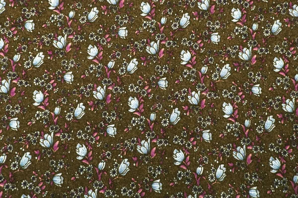 Floral Fabric Pattern Background — Stock Photo, Image