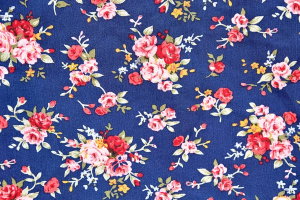 Vintage floral fabric, Fragment of colorful retro tapestry textile pattern with floral ornament useful as background