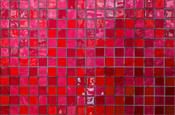 Wand Mozaïektegels Azure Rood — Stockfoto