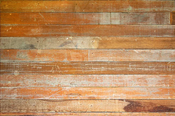 Fondo de pared de madera de teca vieja textura — Foto de Stock