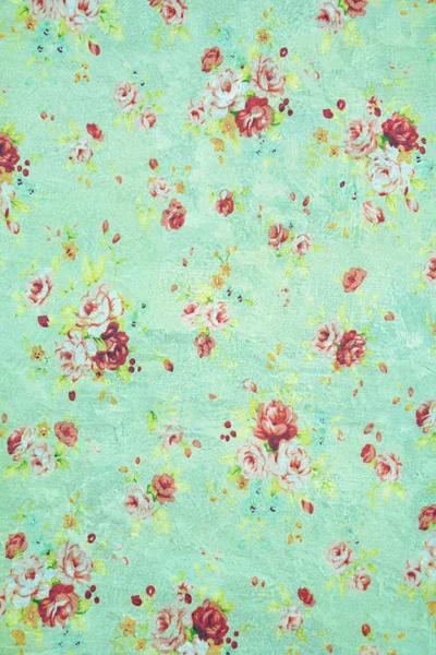 Декоративний гранжевий фон з вінтажною квітковою тканиною — стокове фото
