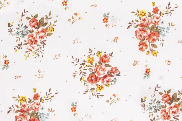 Vintage floral, λουλούδι στο φόντο Ύφασμα. — Φωτογραφία Αρχείου