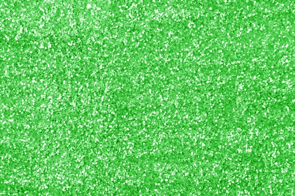 Green glitter texture for background