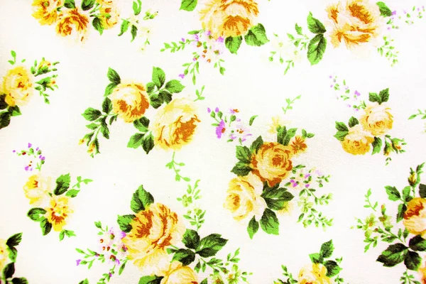 Вінтажний квітковий тканинний фон — стокове фото