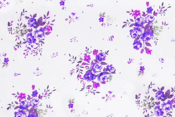 Vintage floral, Blume auf Stoffhintergrund. — Stockfoto