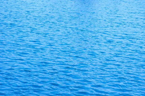 Superfície Azul Mar Com Ondas — Fotografia de Stock