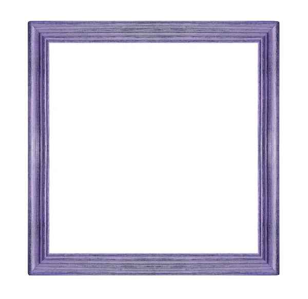 Roxo Imagem Vintage Moldura Fotos Isolado Fundo Branco — Fotografia de Stock