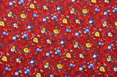 Çiçek kumaş desenli arkaplan