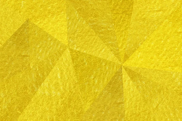 Triángulo Abstracto Textura Fondo Oro — Foto de Stock
