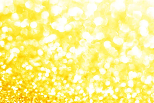 Textura Bokeh Ouro Fundo Brilho Festivo Com Luzes Desfocadas — Fotografia de Stock