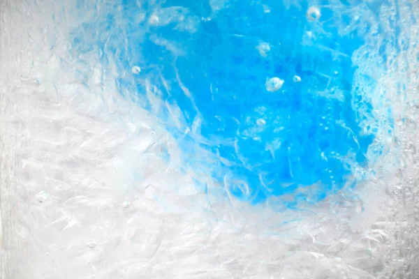 Wasser Und Blaues Eis — Stockfoto