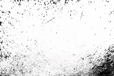 Grunge Siyah ve Beyaz Sıkıntı dokusu. Çizik dokusu. Kirli Doku Arkaplanı.