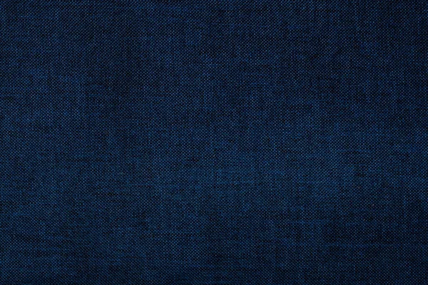 Blauwe Stof Textuur Achtergrond Horizontaal — Stockfoto