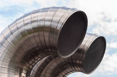 Paslanmaz çelik borular. Hava Satım kanalları, yeraltı yapıları. Otoparklar, Yeraltı depoları.