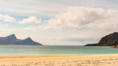 Norveç manzarası manzarası  