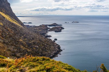 Norveç manzarası manzarası 