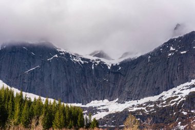Norveç manzarası manzarası  