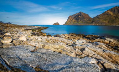 Norveç manzarası manzarası  