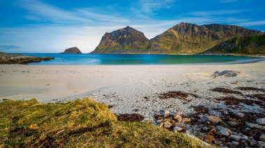 Norveç manzarası manzarası  