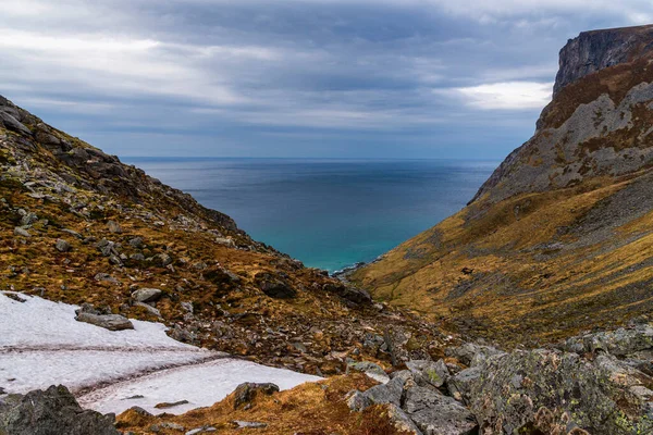 Vista Panoramica Del Paesaggio Norvegese — Foto Stock