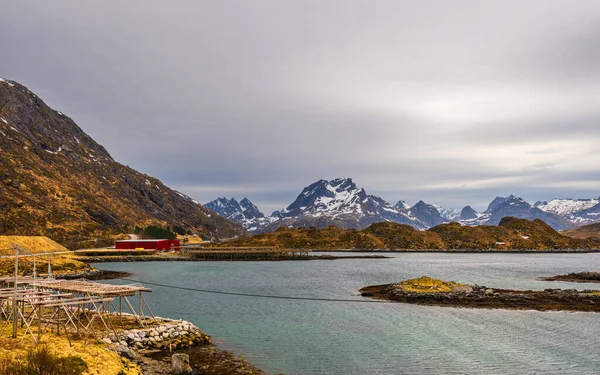 Живописный Вид Норвежский Пейзаж — стоковое фото