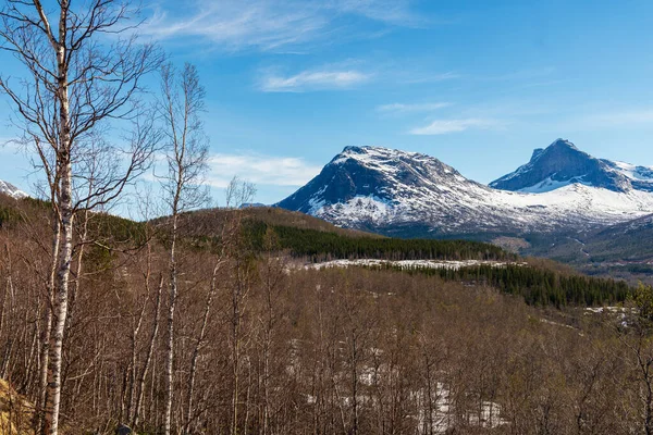 Vedere Scenică Peisajului Norvegian — Fotografie, imagine de stoc