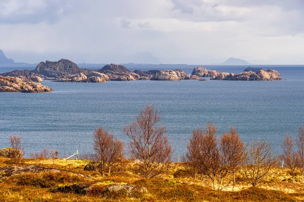 Widok Norweski Krajobraz — Zdjęcie stockowe