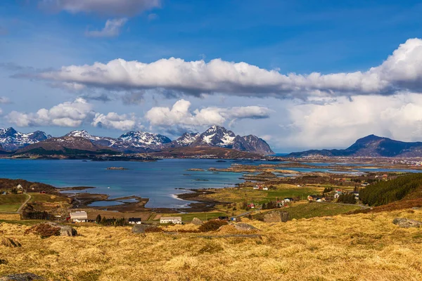 Landschappelijk Overzicht Van Het Noorse Landschap — Stockfoto