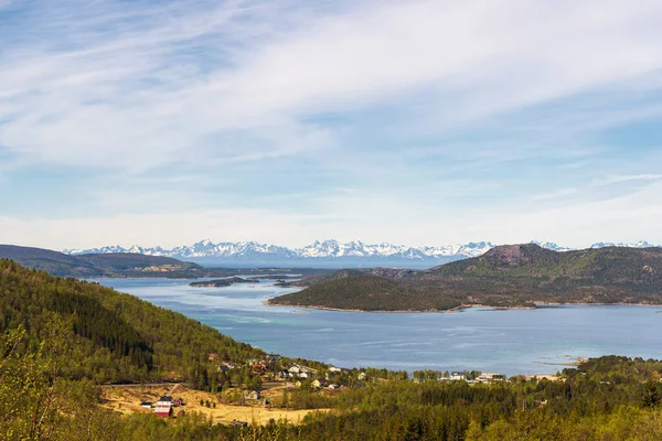 Landschappelijk Overzicht Van Het Noorse Landschap — Stockfoto