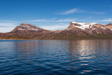 Norveç manzarası manzarası   