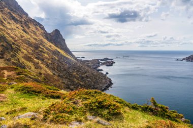 Norveç manzarası manzarası   