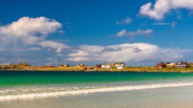 Norveç manzarası manzarası 