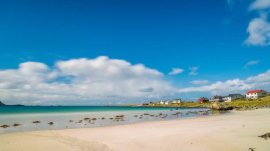 Norveç manzarası manzarası  