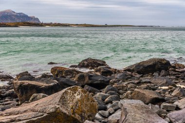 Norveç manzarası manzarası 