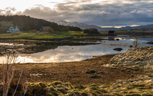 Landschappelijk Overzicht Van Het Noorse Landschap — Stockfoto